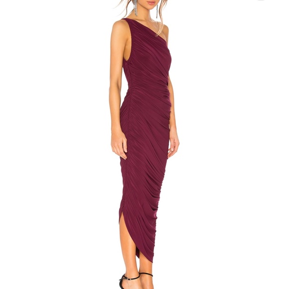 Norma Kamali Diana Gown in Plum - Small - on Revolve for $215 - worn once - Picture 2 of 3